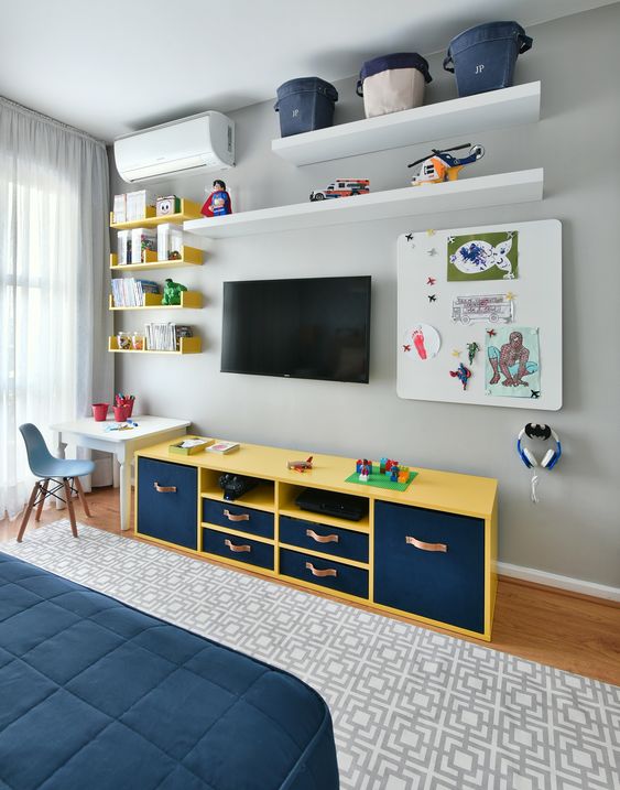 Cores para quartos infantis
