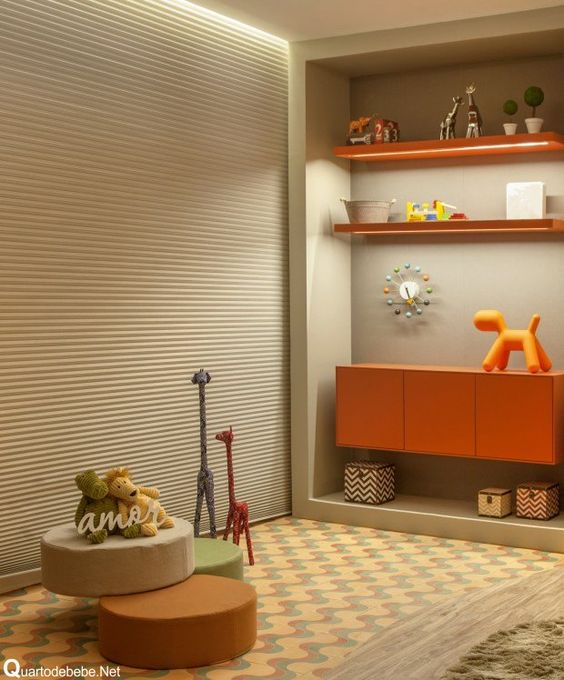 Cores para quartos infantis