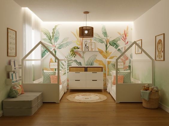Cores para quartos infantis