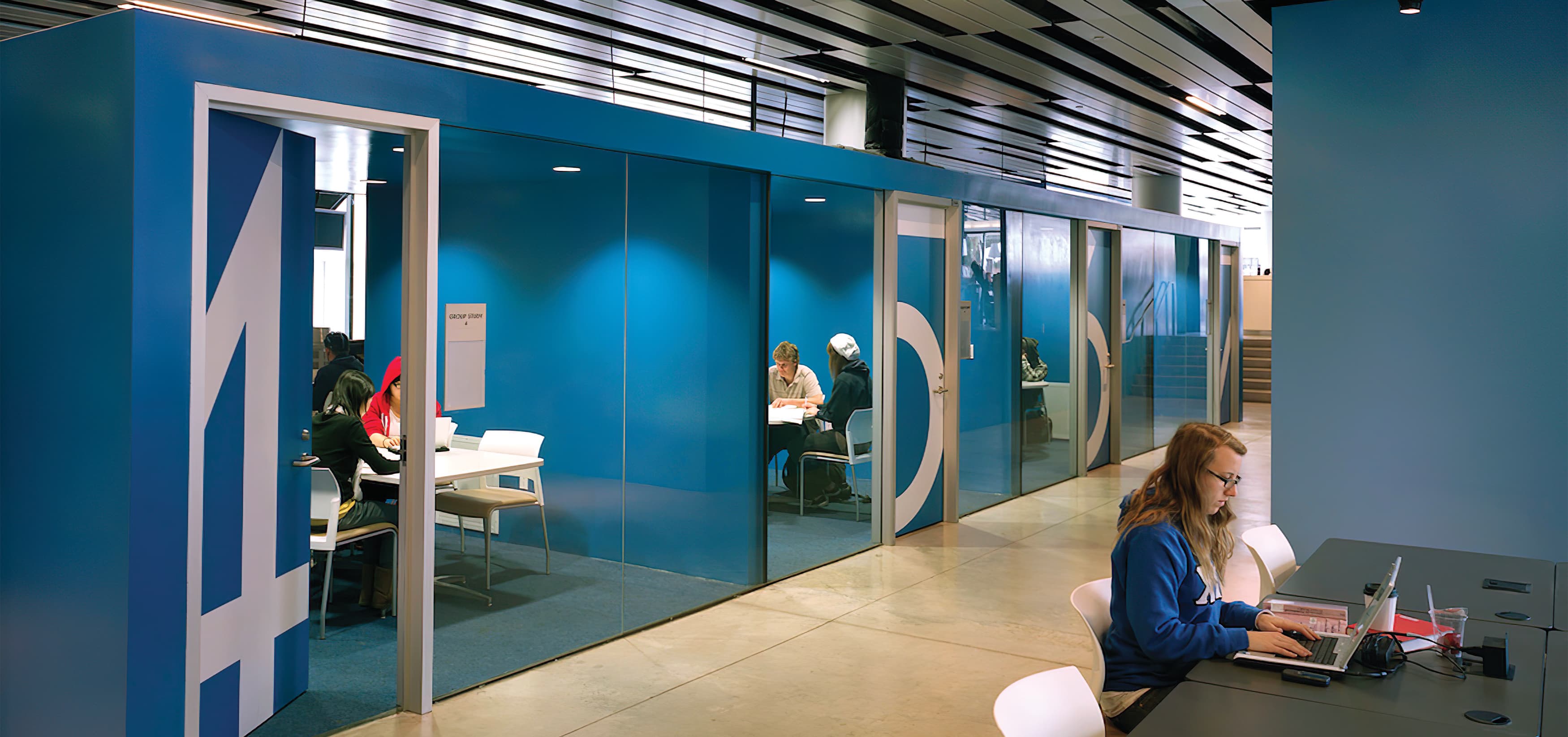 The Price Center, at the University of California, San Diego. Education Design. Workplace Design. Environmental Graphic Design.