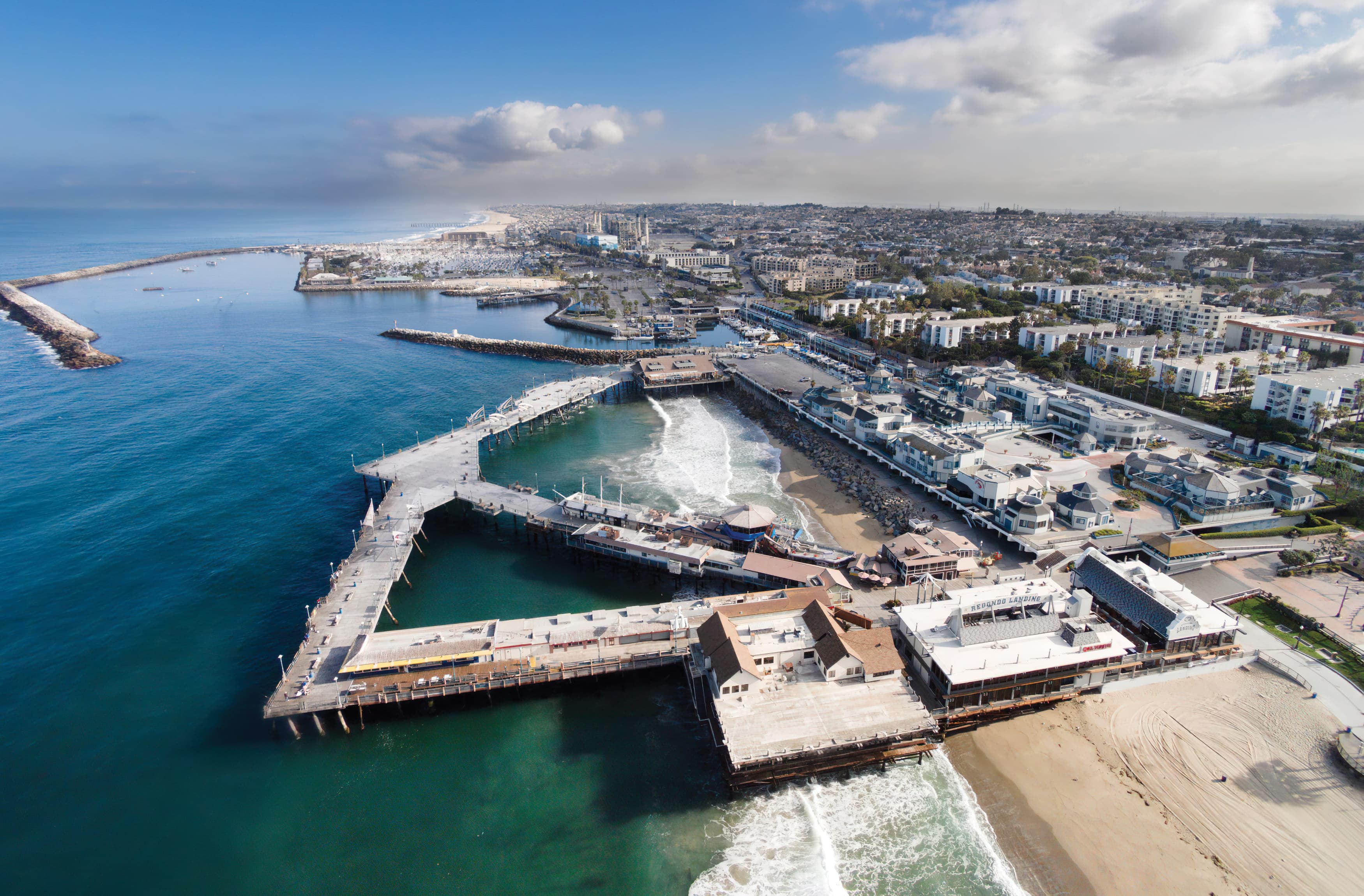 RSM Design worked with CenterCal Properties to develop a brand strategy and voice for The Waterfront, a mixed-use project in Redondo Beach, California.