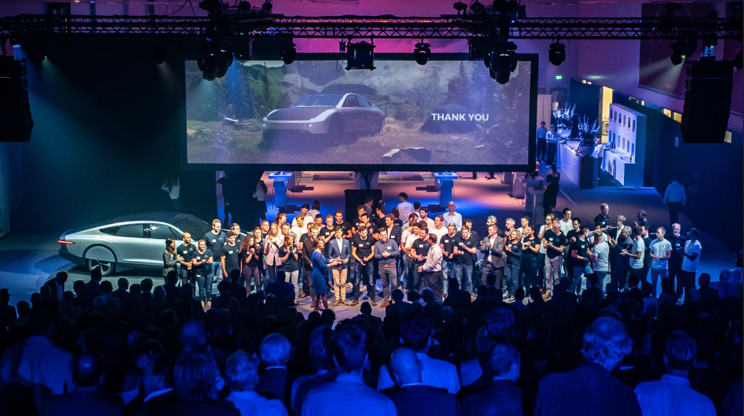 The private unveiling of Lightyear One, in 2018