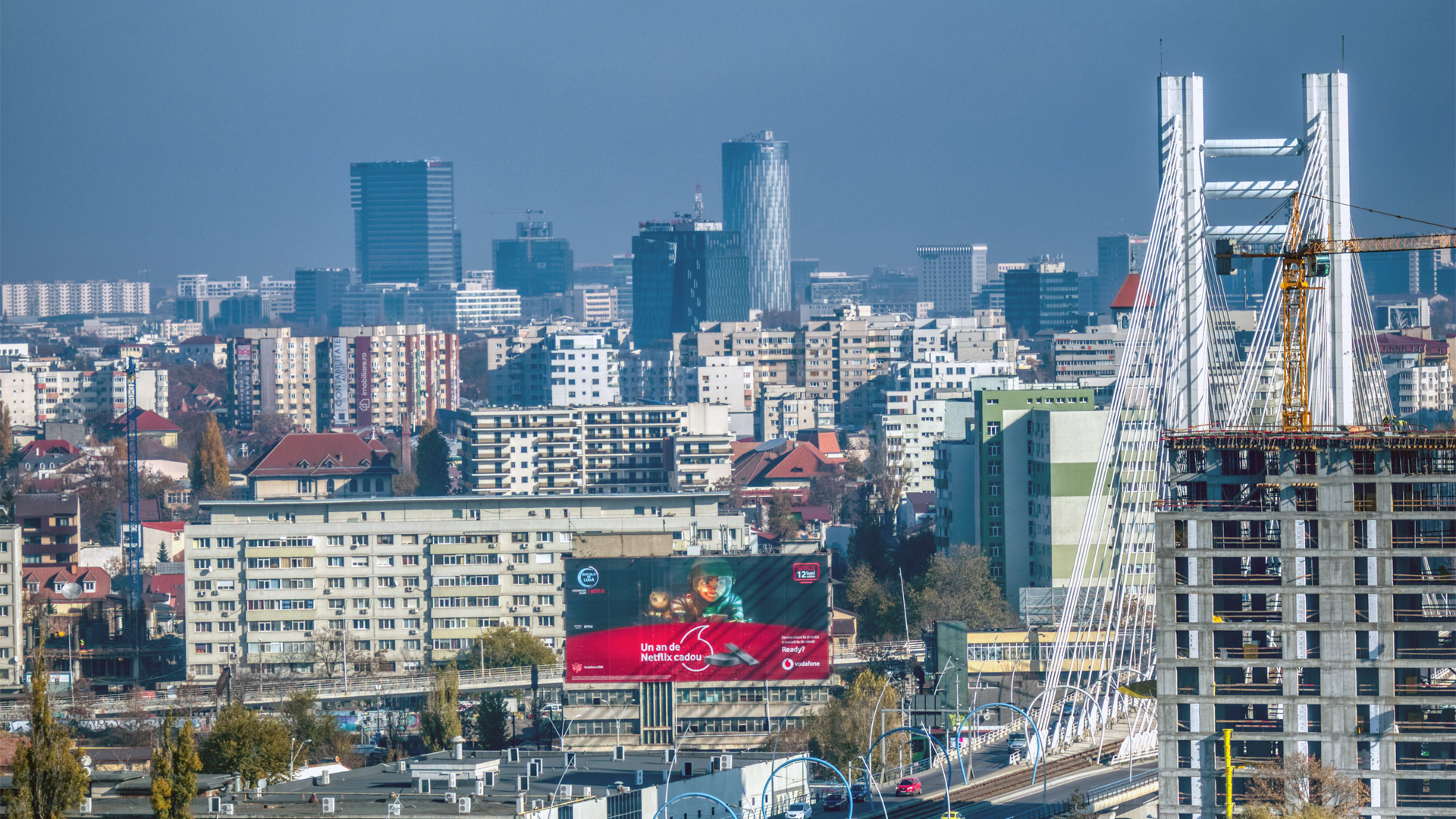 Bucharest cityscape