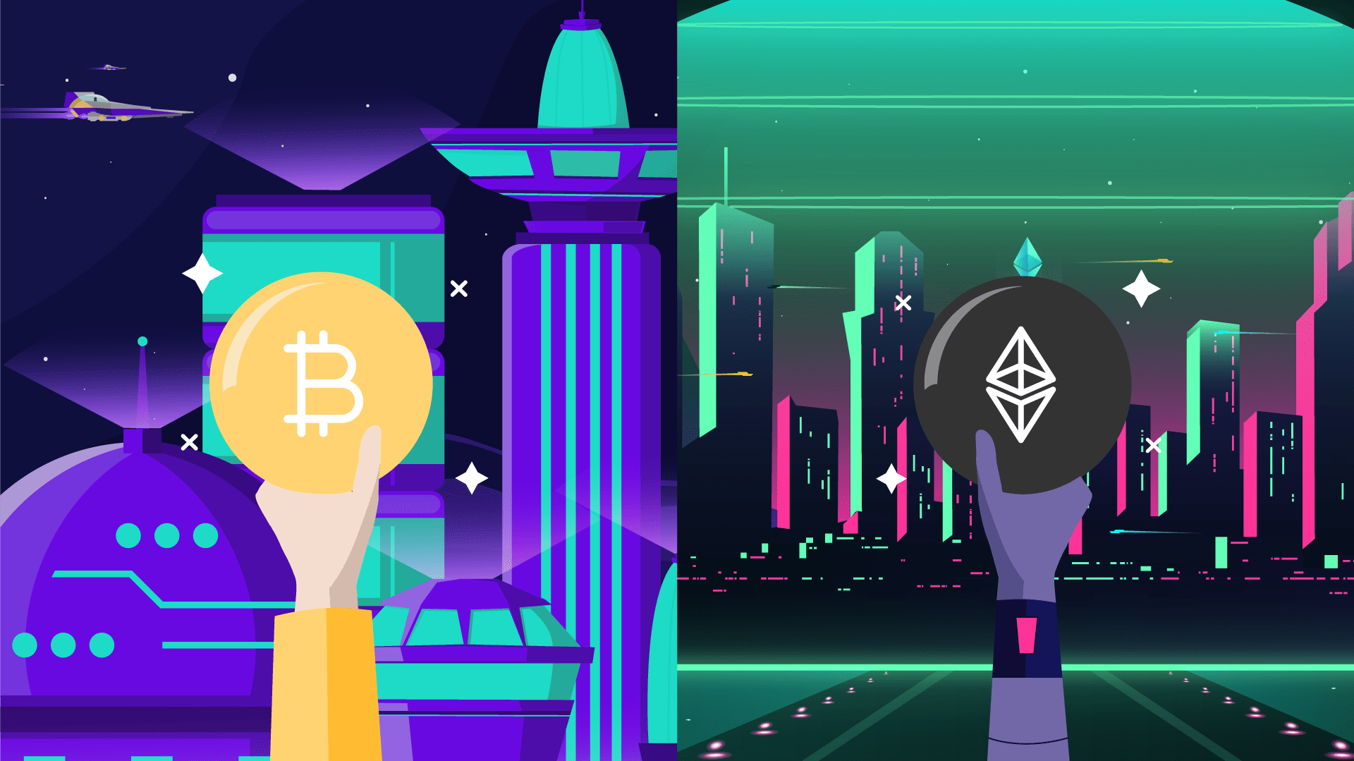 Bitcoin vs Ethereum