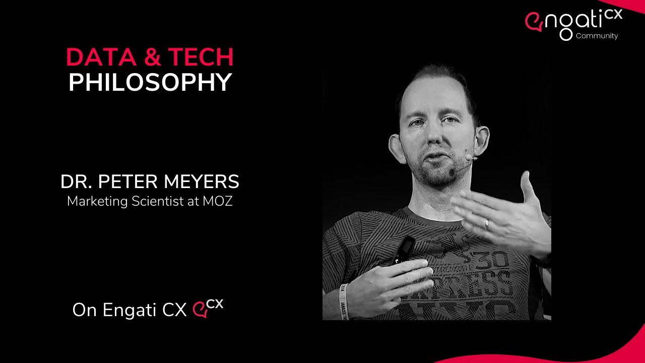 Data and tech philosophy | Dr. Peter Meyers | Engati CX