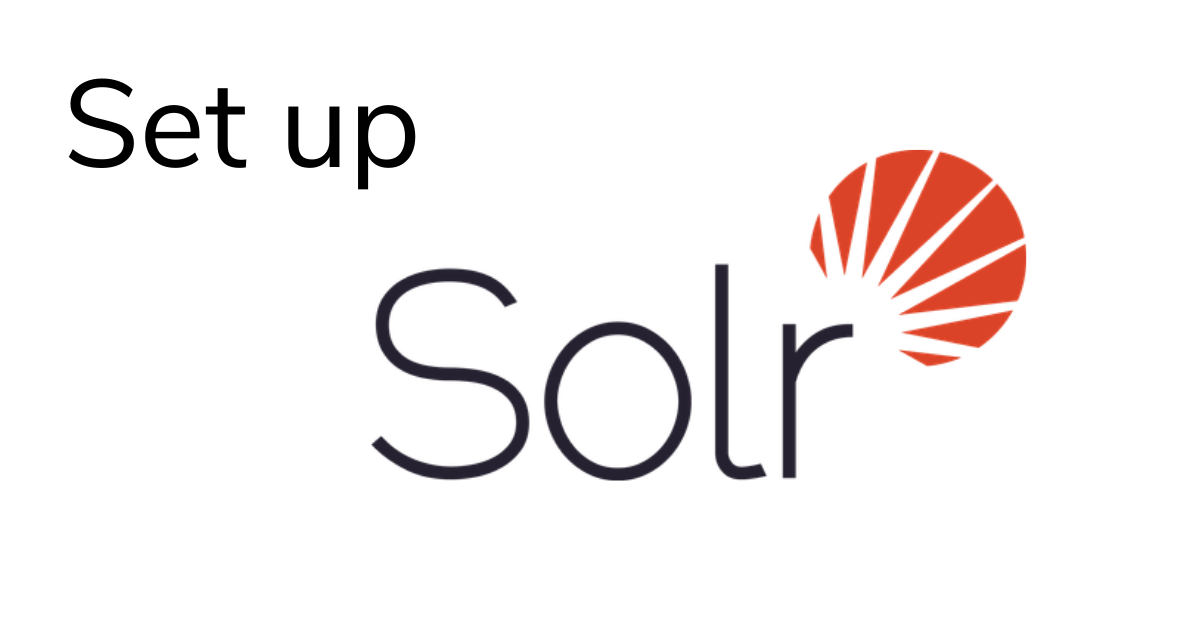 How to set up Solr as a system service