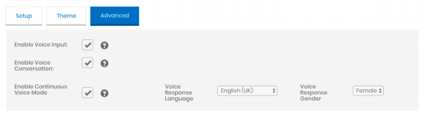 Voice Conversations feature with Engati.