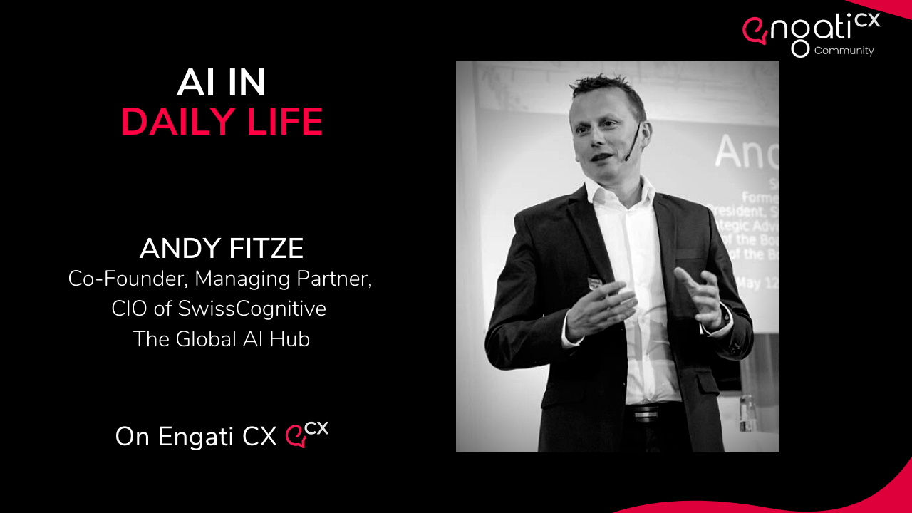 AI in daily business functions | Andy Fitze | Engati CX