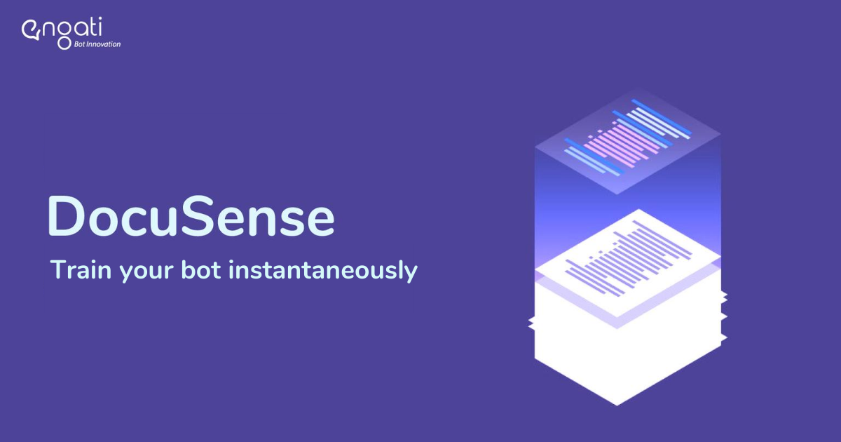 Train your bot instantaneously with DocuSense