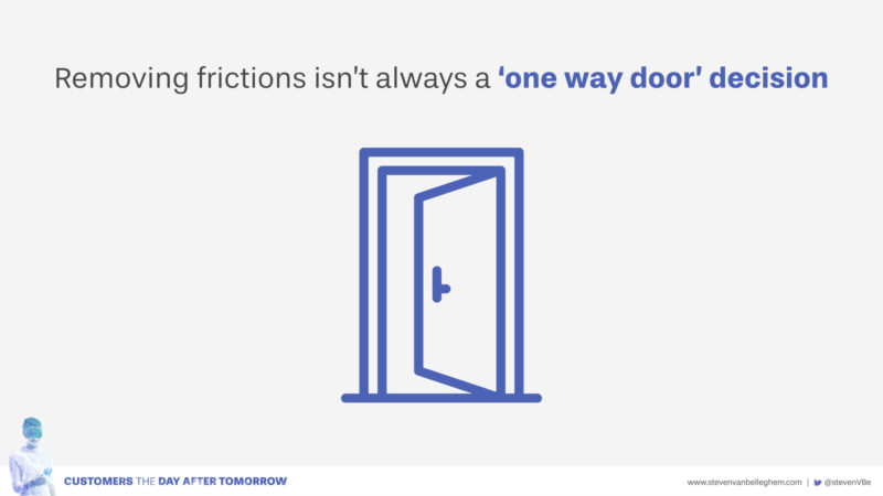 One-way door innovation