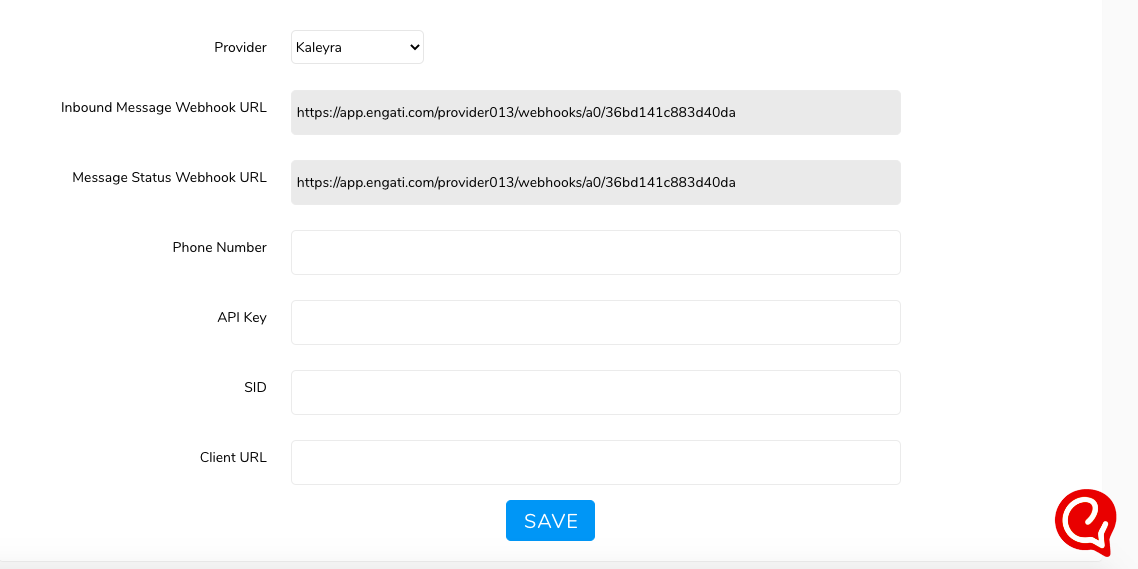 WhatsApp chatbot setup Engati