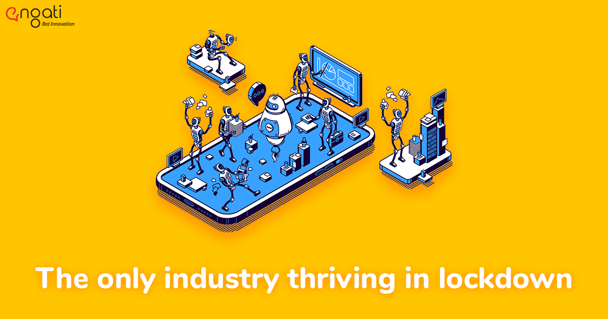 The only industry thriving in lockdown