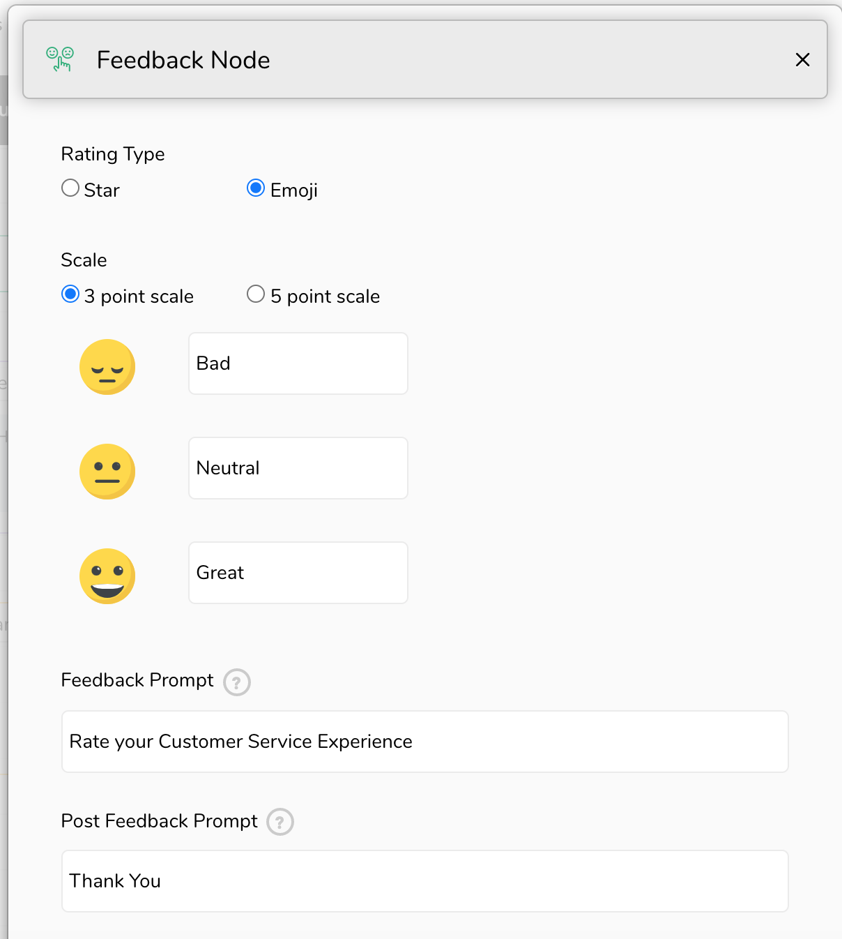 chatbot feedback