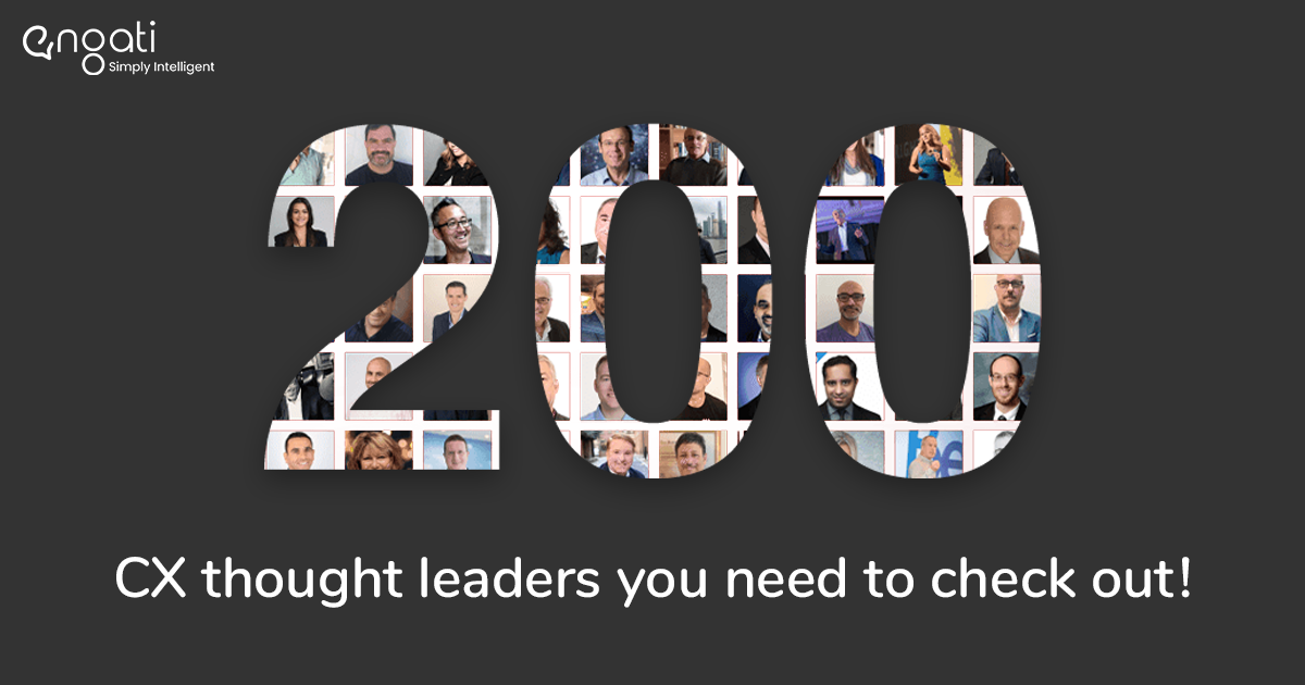 200 CX Thought Leaders to follow to kickstart 2021