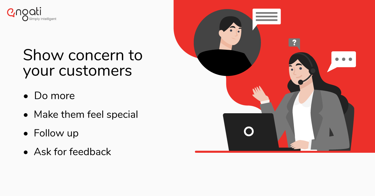 How to show customers that you care