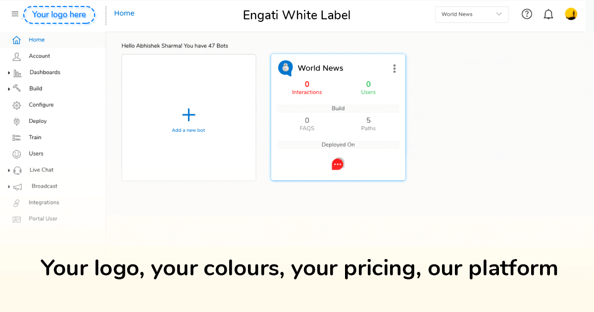 Engati's White Label Platform