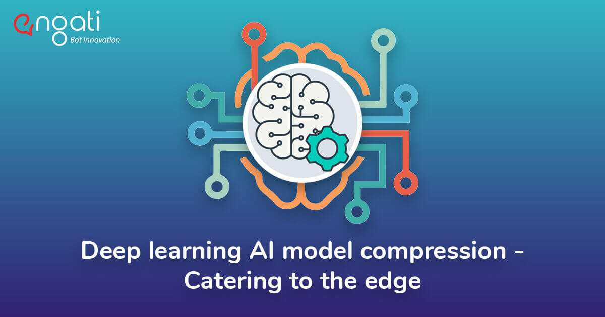 Deep learning AI model compression - Catering to the edge