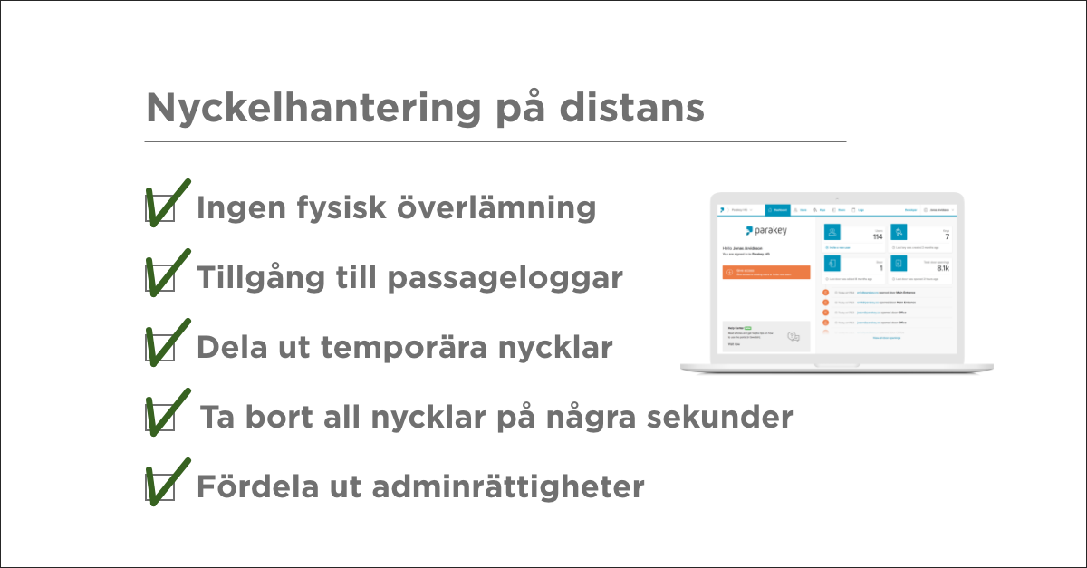 Nyckelhantering på distans