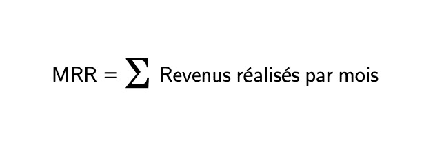 Calcul du MRR