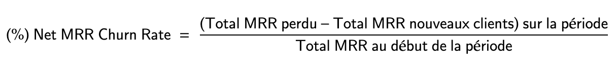 Taux de Perte de Revenu Mensuel Net