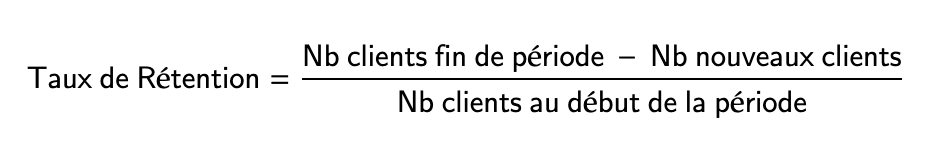 Calcul du Taux de Rétention