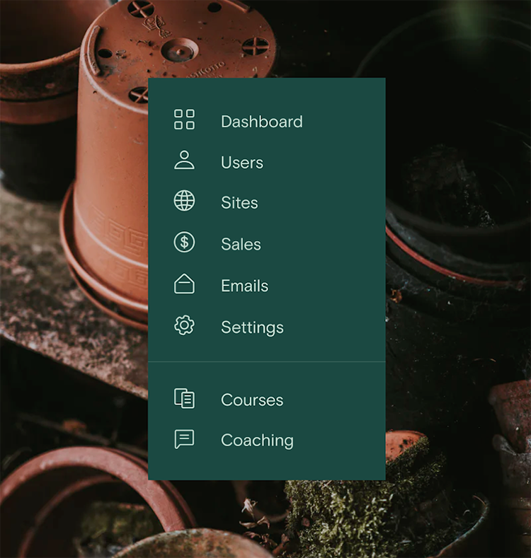 Interface simple de Teachable