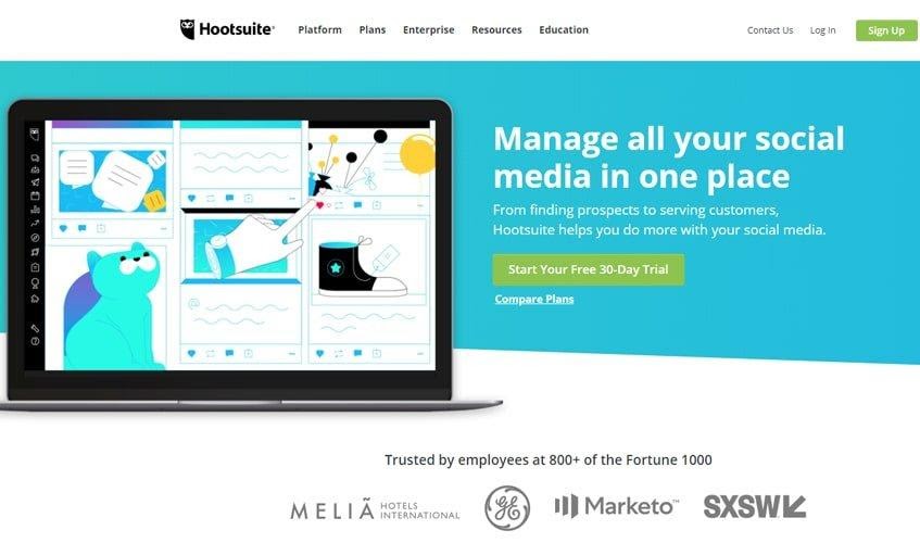 CoSchedule alternative - Hootsuite