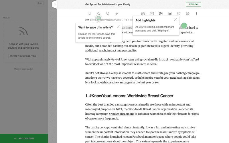 user onboarding best practices feedly
