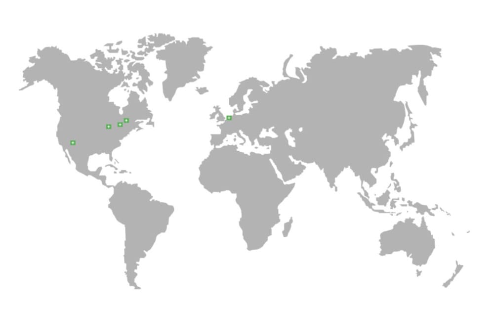 GreenGeeks - localisation des datacenters