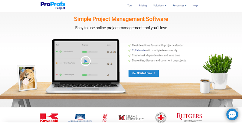 ProProfs - Project Management Software