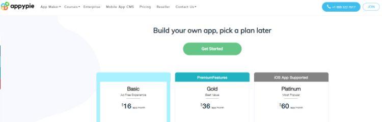 appy pie pricing