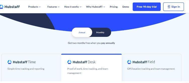 hubstaff pricing 1