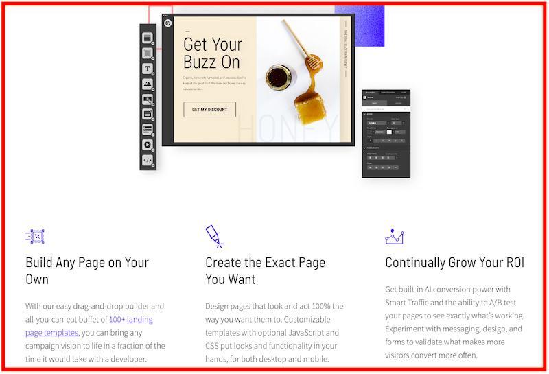 Unbounce - templates and builder
