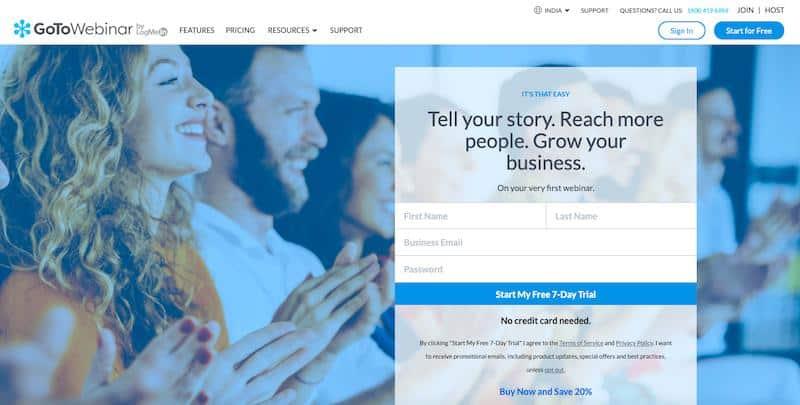 GoToWebinar Webinar Hosting Platform
