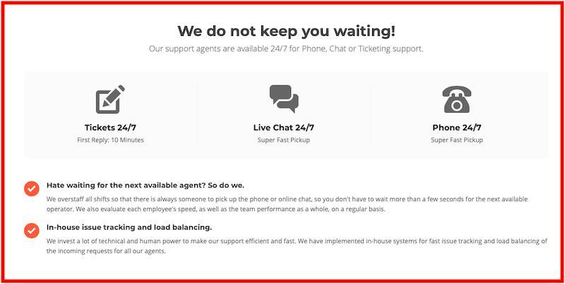 Siteground vs. Bluehost: SiteGround customer support