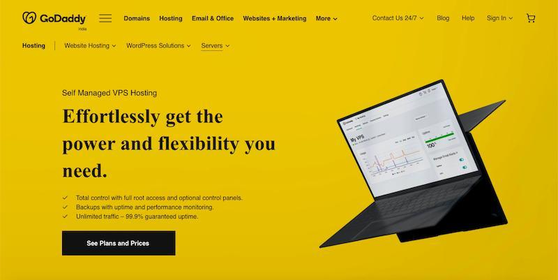 GoDaddy: American-based web hosting