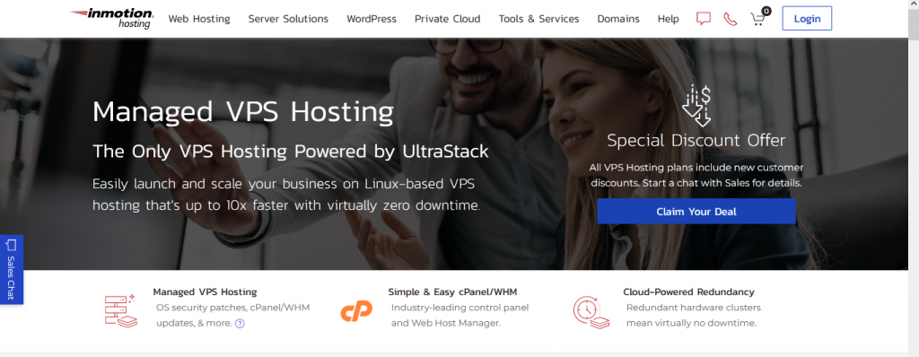 Inmotion Manage VPS hosting