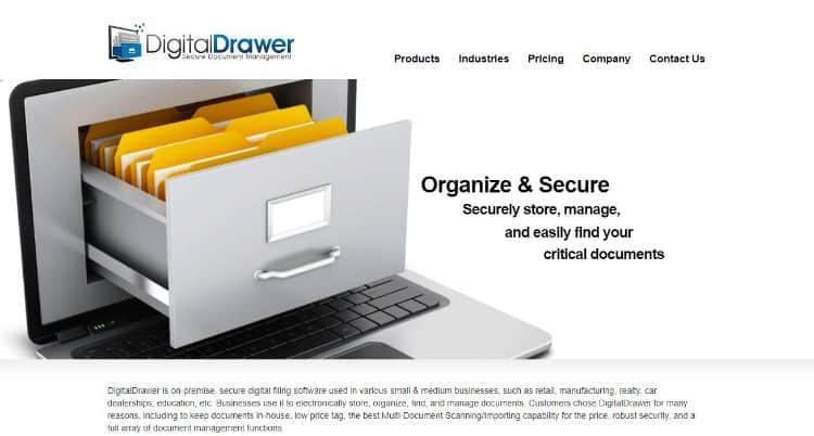 digitaldrawer homepage