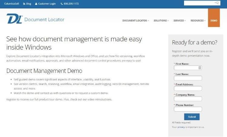 document locator pricing