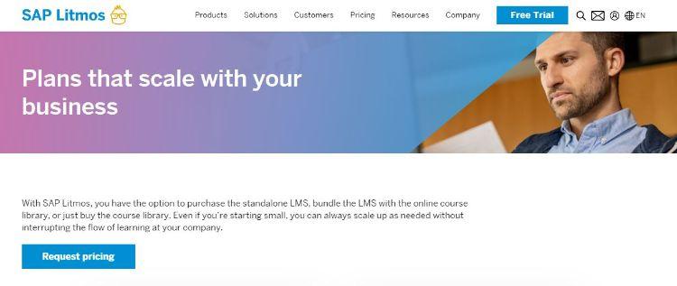 sap litmos pricing