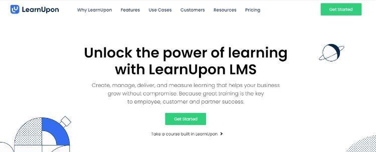 learnupon homepage