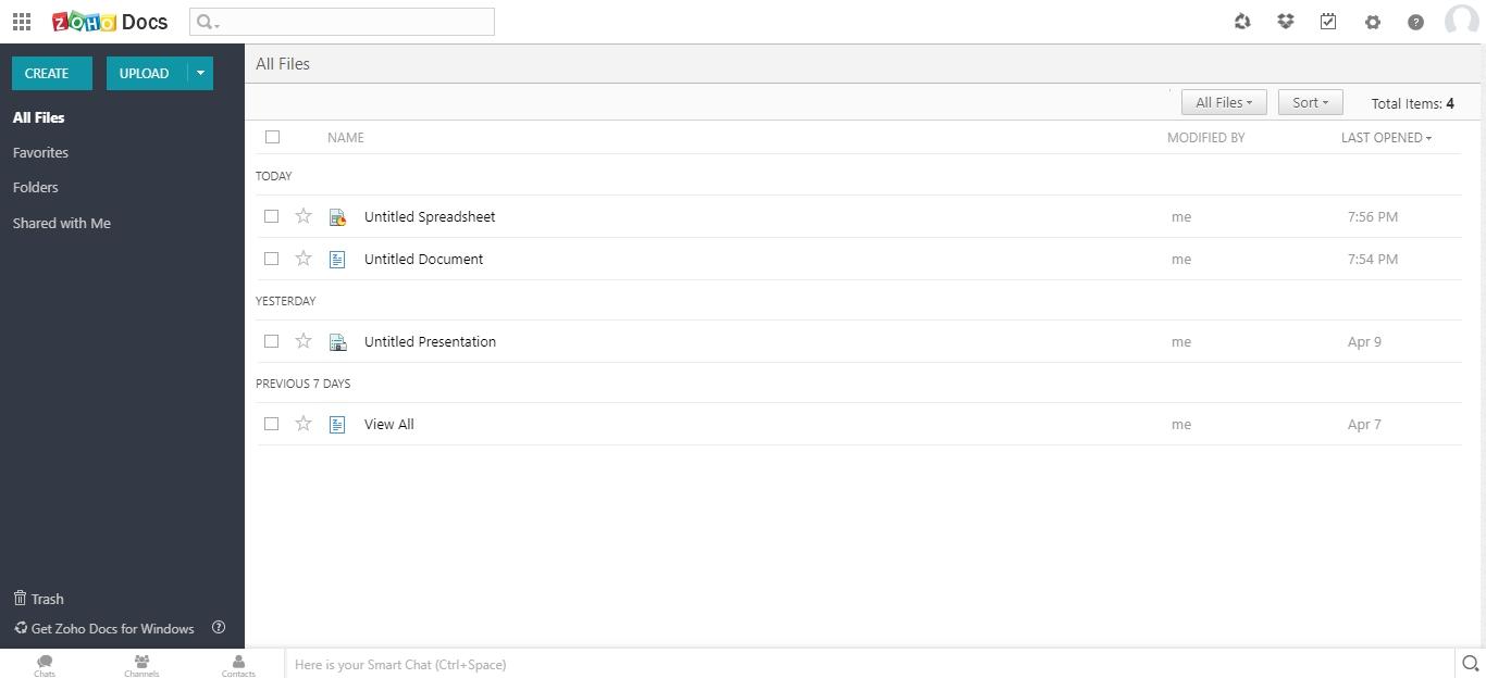 Zoho Docs Review 4