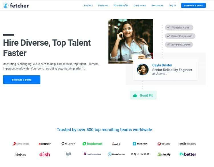 fetcher homepage