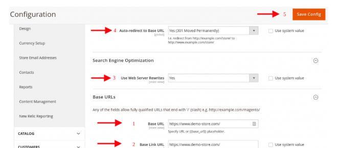 Auto-redirect to Base URL