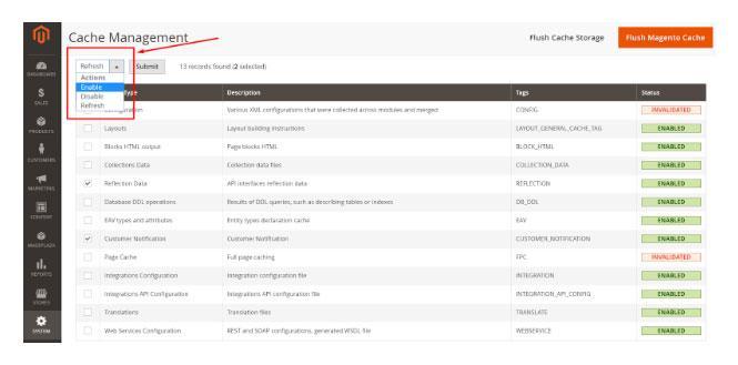 Cache Management