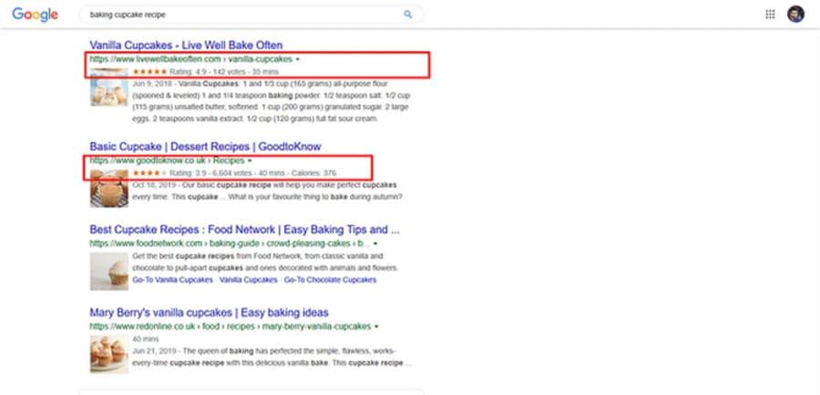use rich snippets