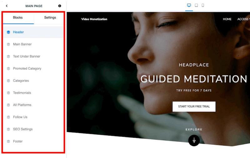 Uscreen theme customization