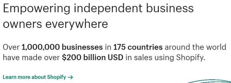 Shopify userbase