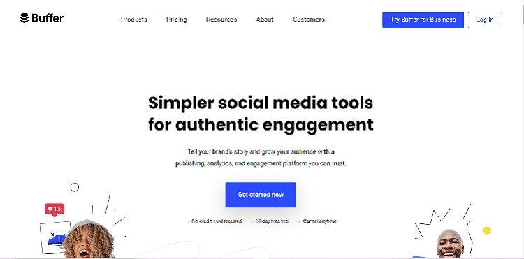 Buffer Homepage