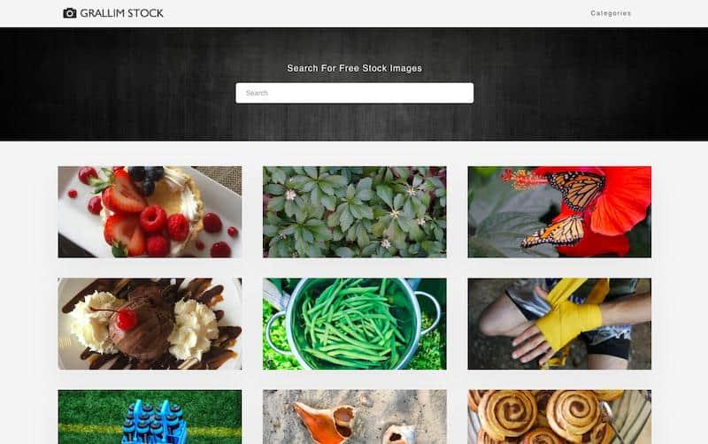 Grallim Stock Photo Website